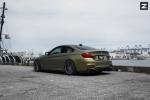 BMW M4 Coupe Matte Gold on Zito Wheels 2016 года